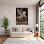 Pegasus Freedom Inspiration Stylized Mythical Creature