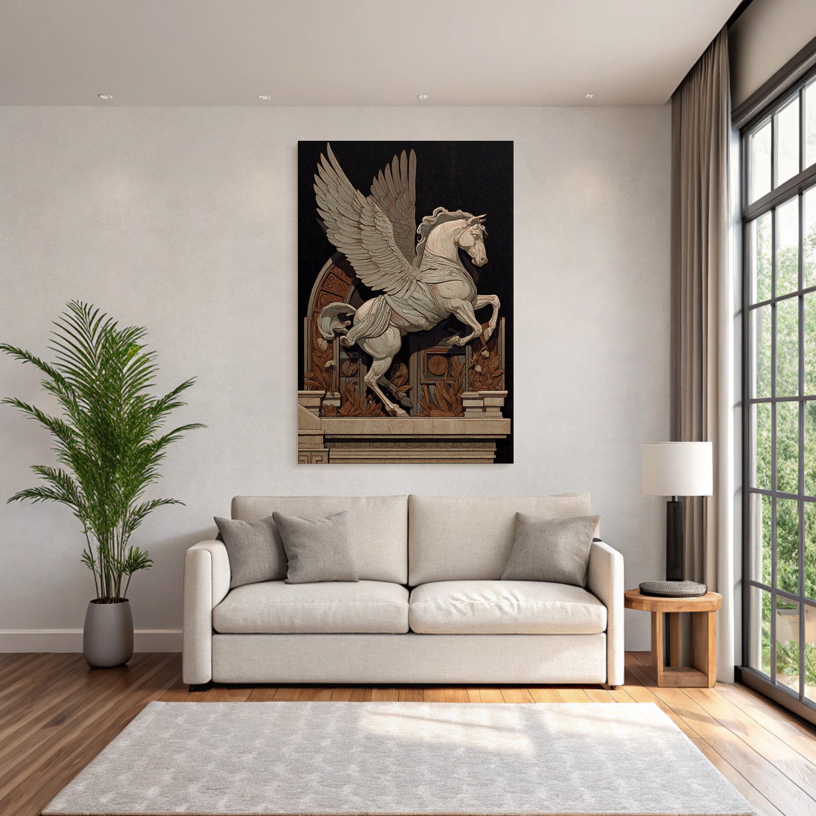 Pegasus Freedom Inspiration Stylized Mythical Creature