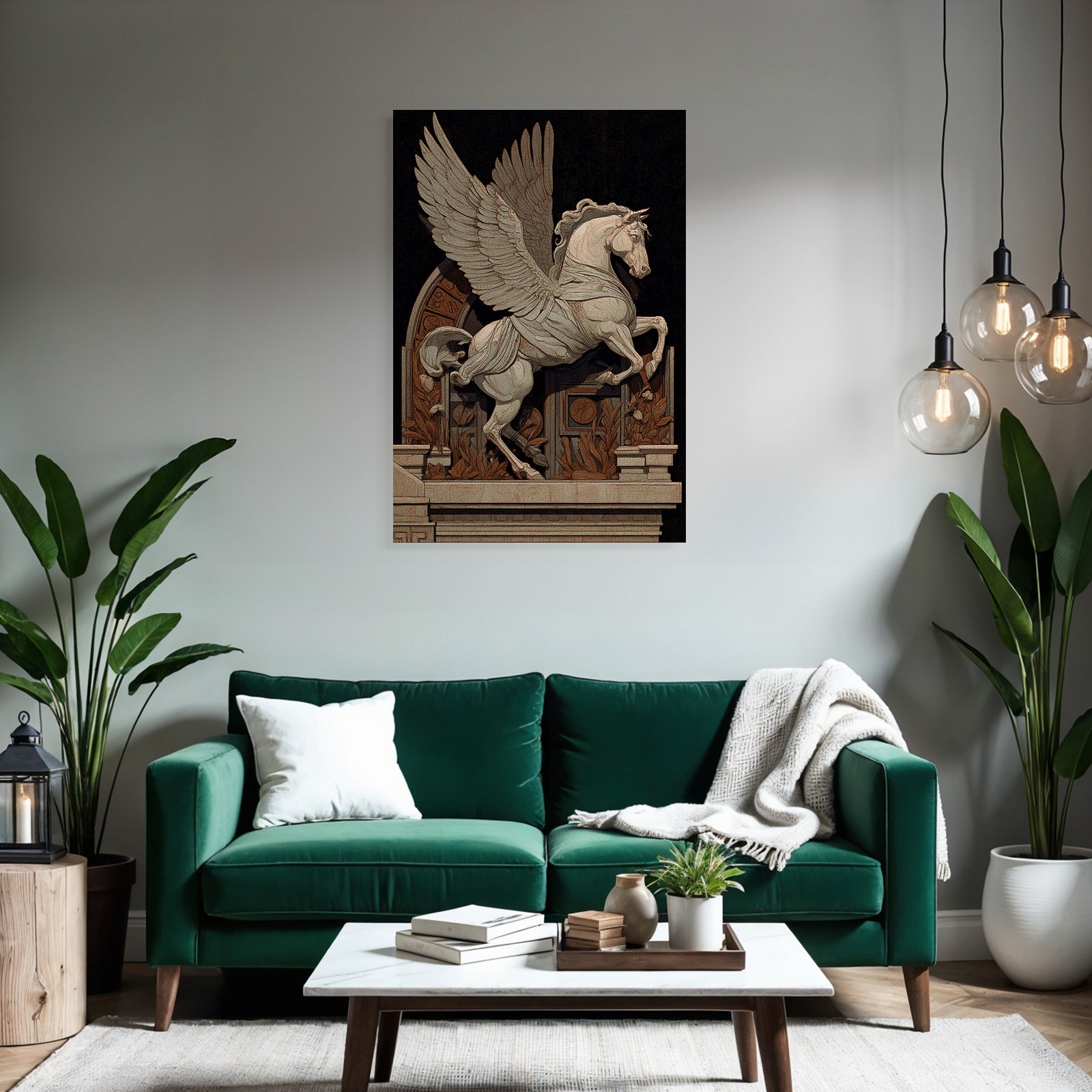 Pegasus Freedom Inspiration Stylized Mythical Creature