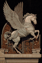 Pegasus Freedom Inspiration Stylized Mythical Creature | Klassisch | Einrichtungsstile