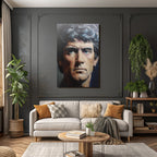 Portrait Eines Mannes Mit Distinktivem Stil