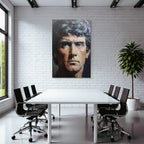 Portrait Eines Mannes Mit Distinktivem Stil