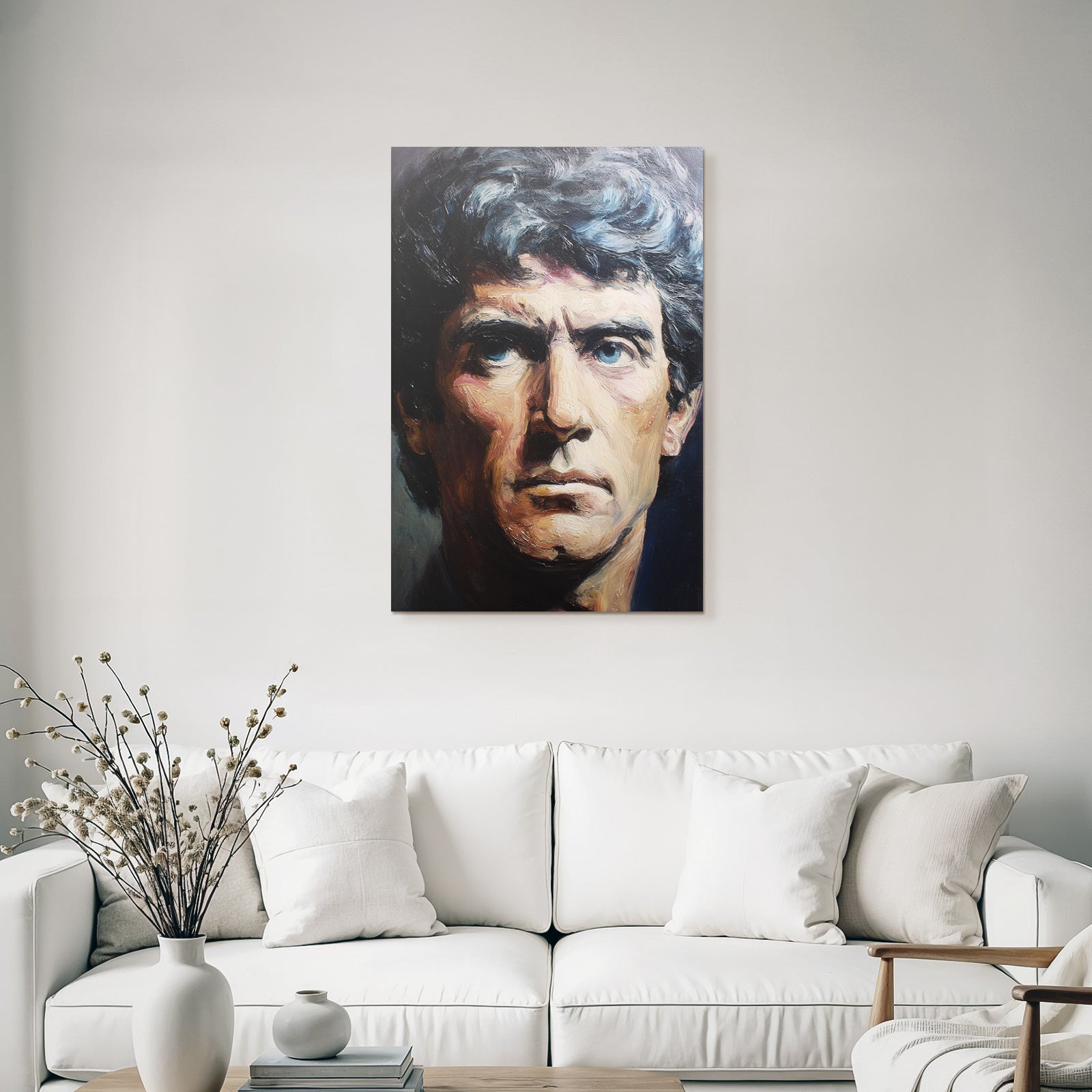 Portrait Eines Mannes Mit Distinktivem Stil