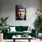 Portrait Eines Mannes Mit Distinktivem Stil