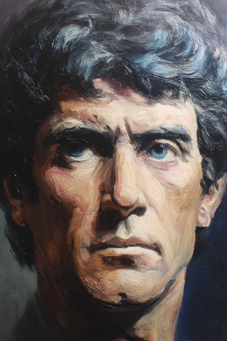 Portrait Eines Mannes Mit Distinktivem Stil | Klassisch | Einrichtungsstile