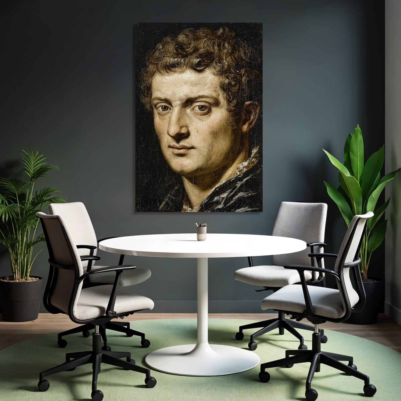 Portrait Unbekannter Art Darstellung