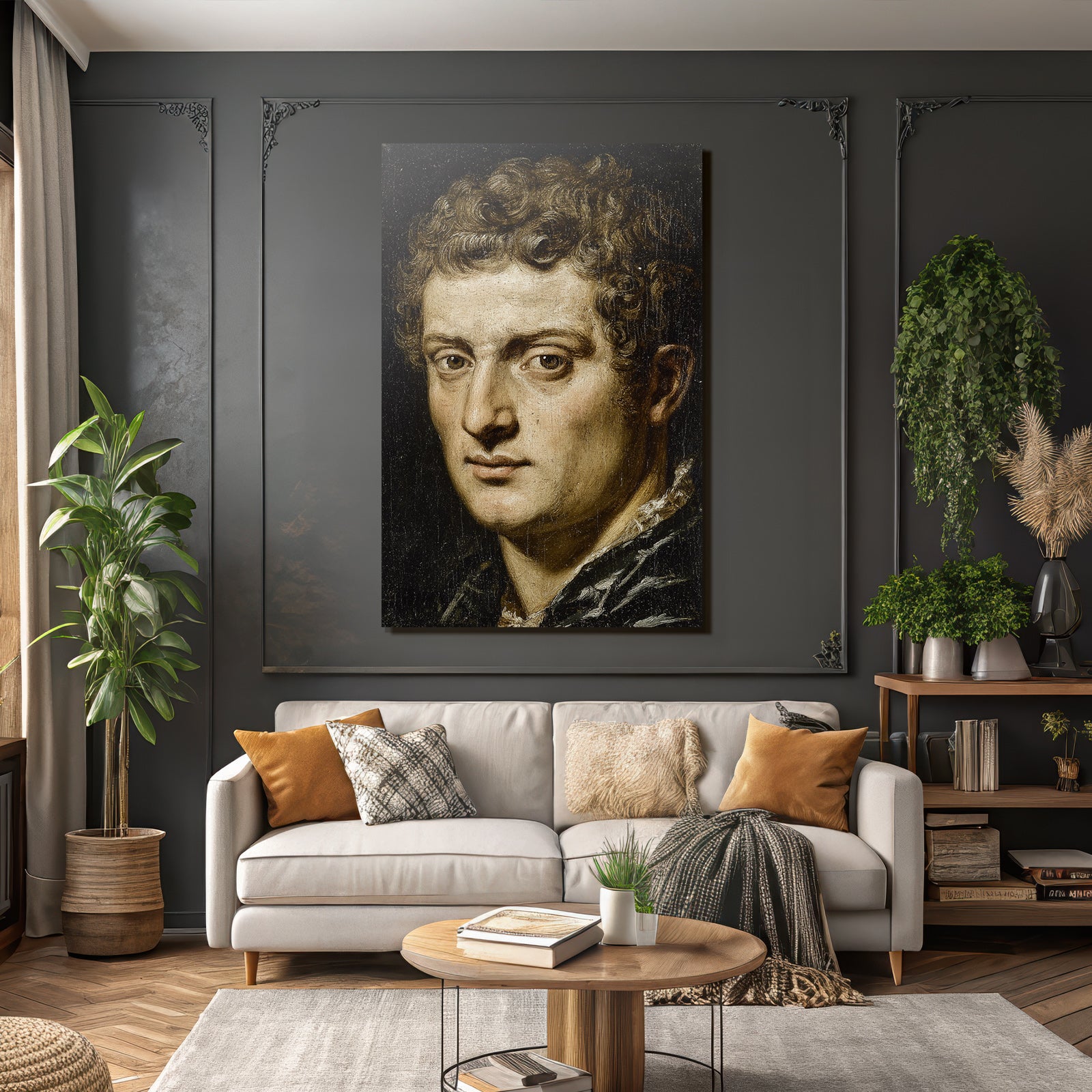 Portrait Unbekannter Art Darstellung