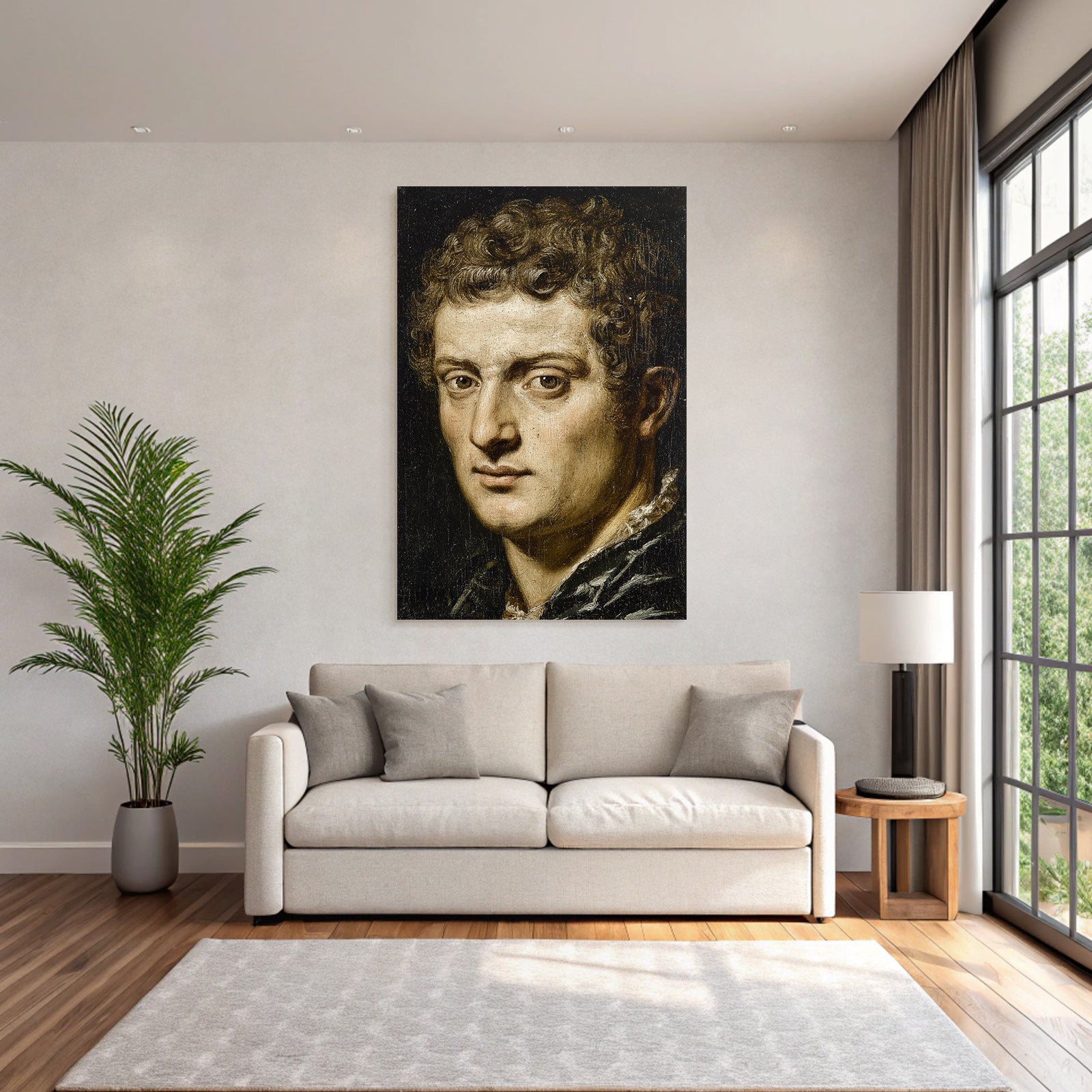 Portrait Unbekannter Art Darstellung