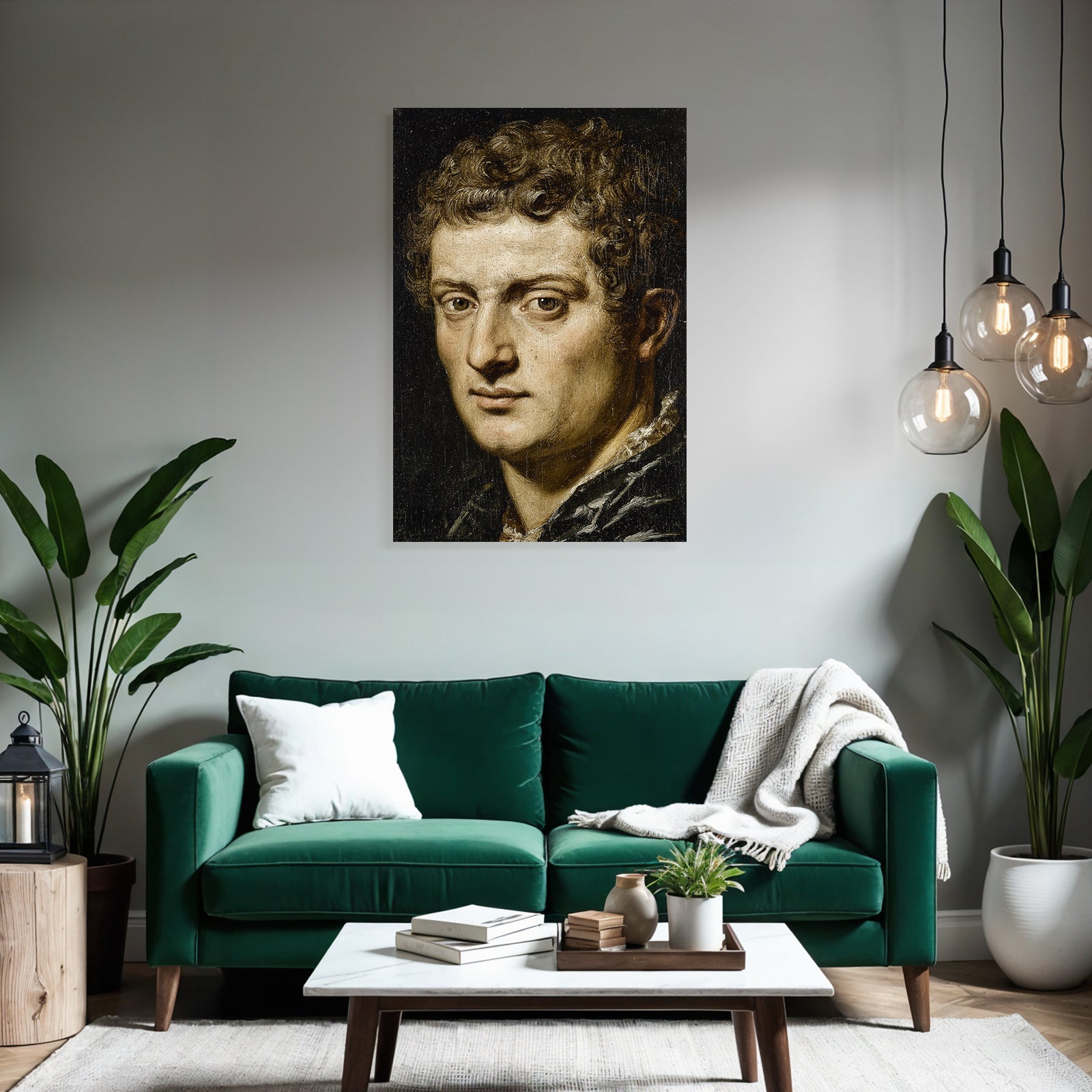 Portrait Unbekannter Art Darstellung
