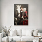 Rochade Und Pferdeliebe Ornate Rotes Kleid Historische Portraitkunst
