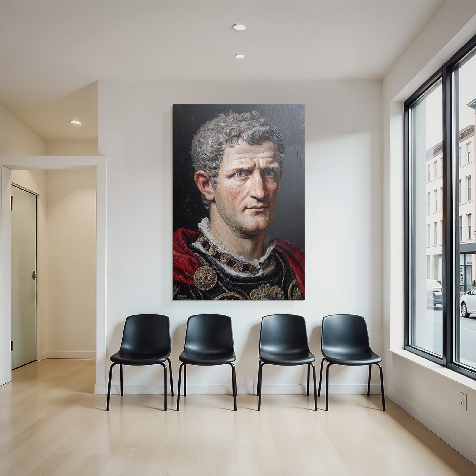 Romantischer Portraet Einer Figuren Aus Der Geschichte