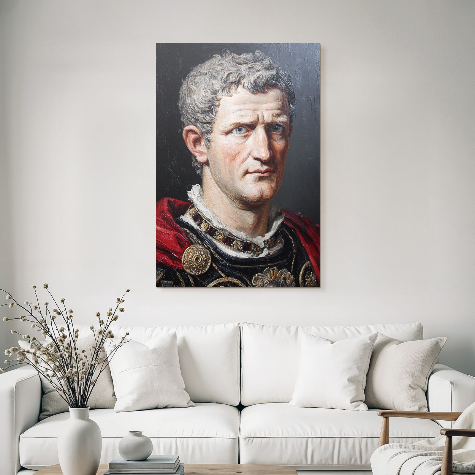 Romantischer Portraet Einer Figuren Aus Der Geschichte