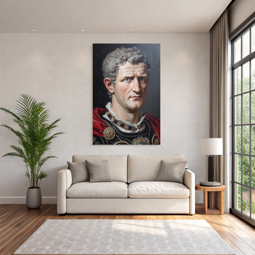 Romantischer Portraet Einer Figuren Aus Der Geschichte
