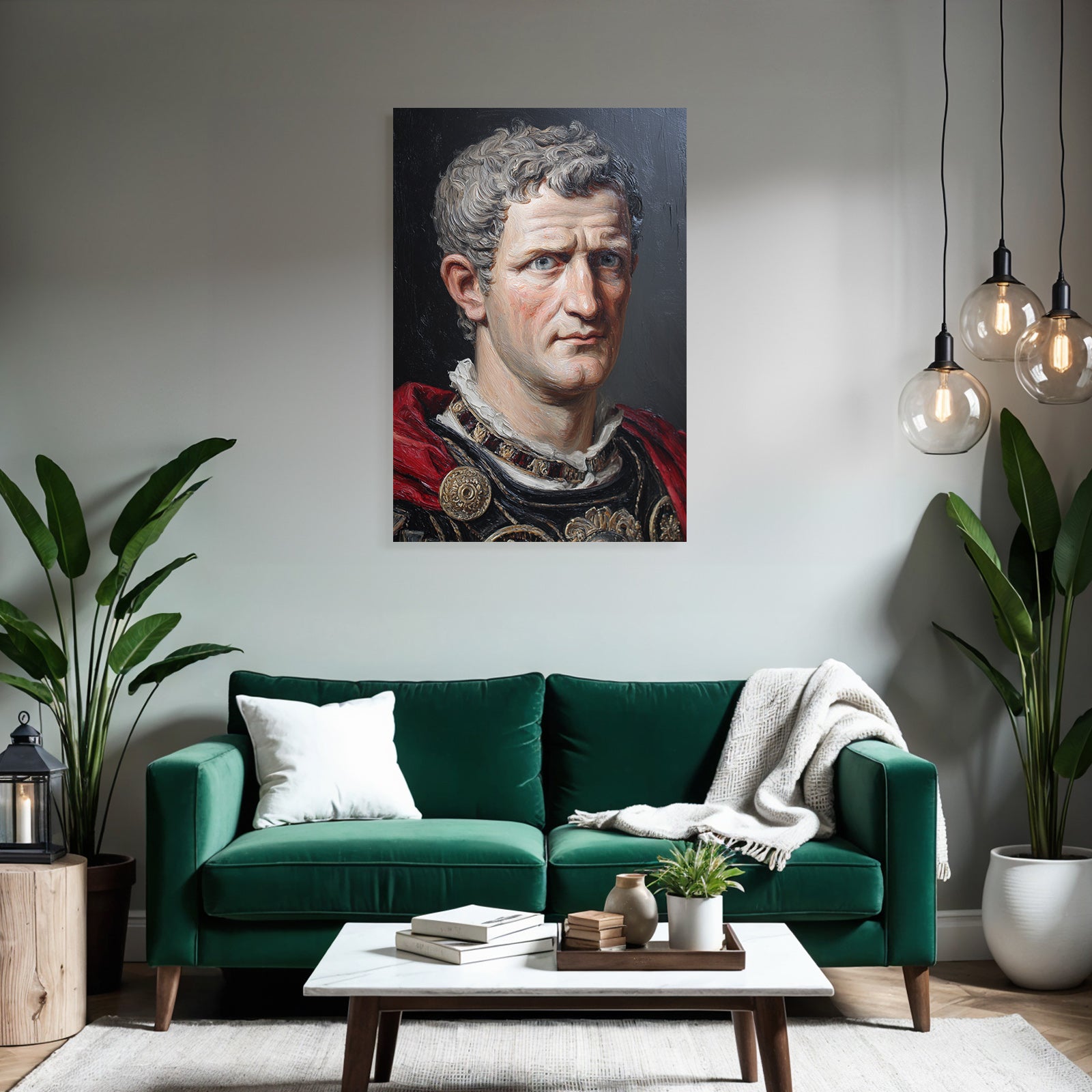 Romantischer Portraet Einer Figuren Aus Der Geschichte