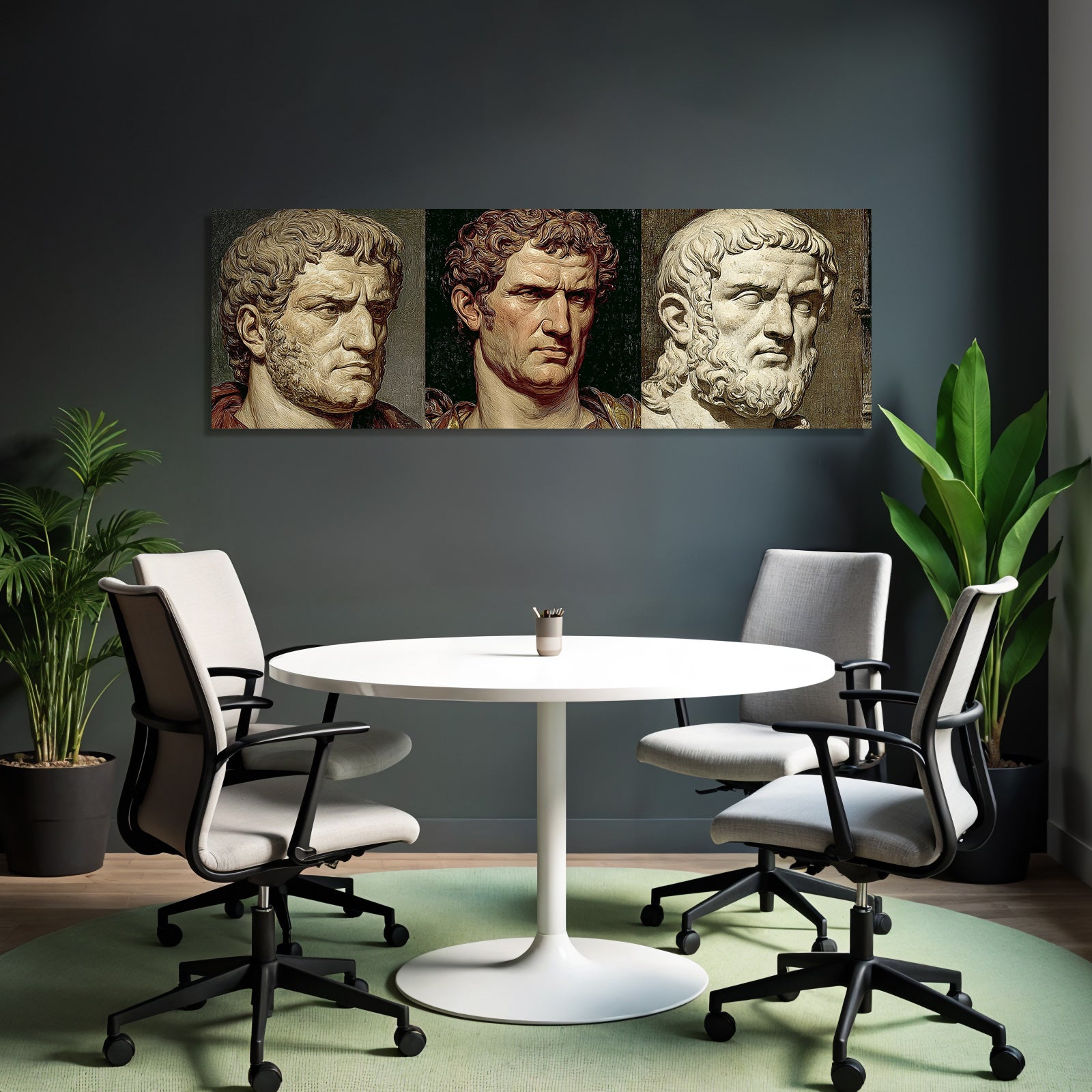 Antike Skulpturen Maenner Portraets Kunstwerke