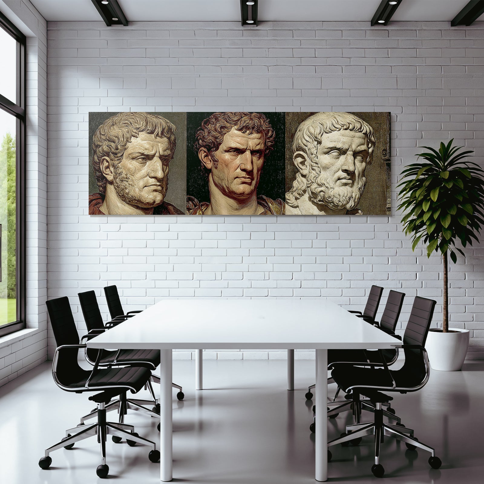 Antike Skulpturen Maenner Portraets Kunstwerke