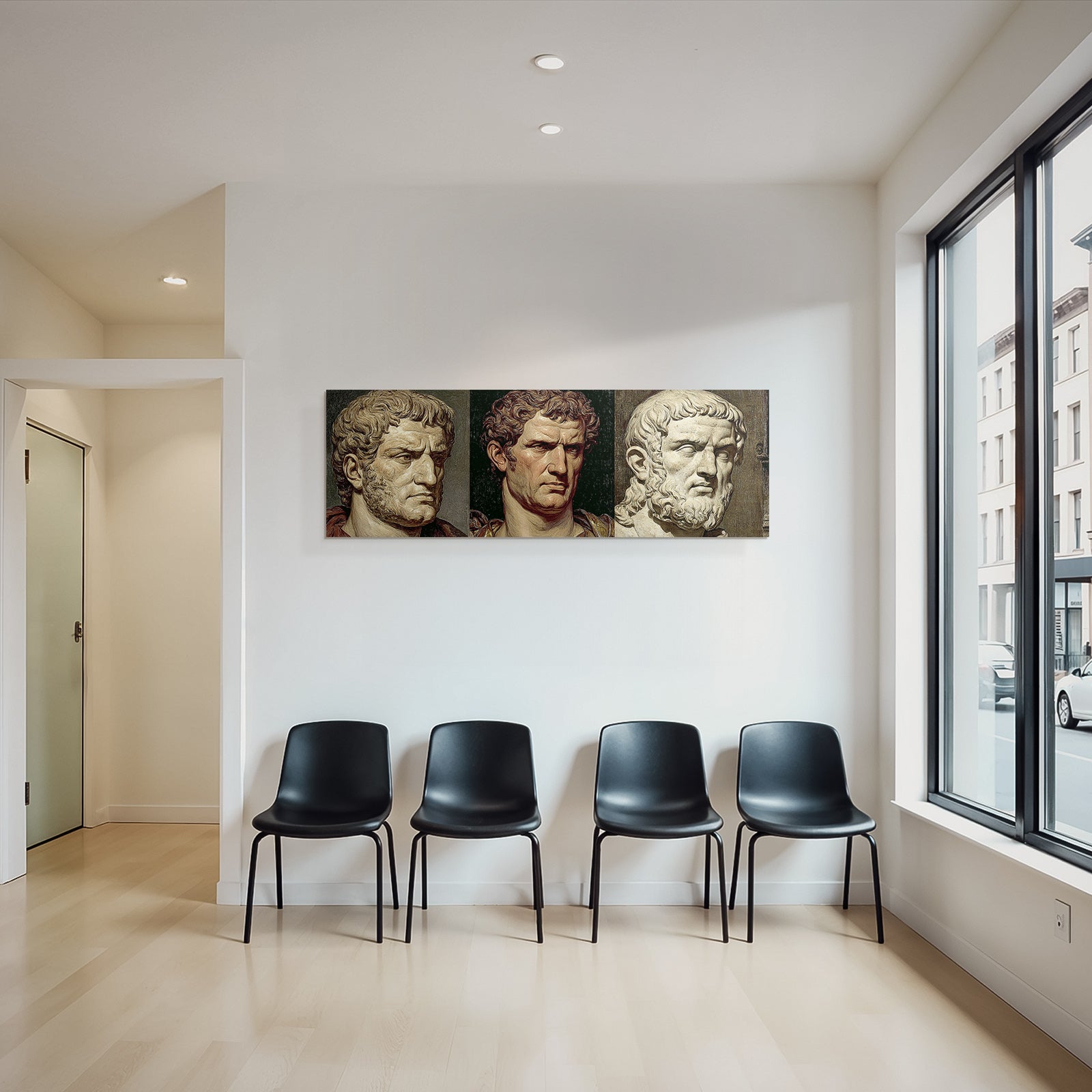 Antike Skulpturen Maenner Portraets Kunstwerke