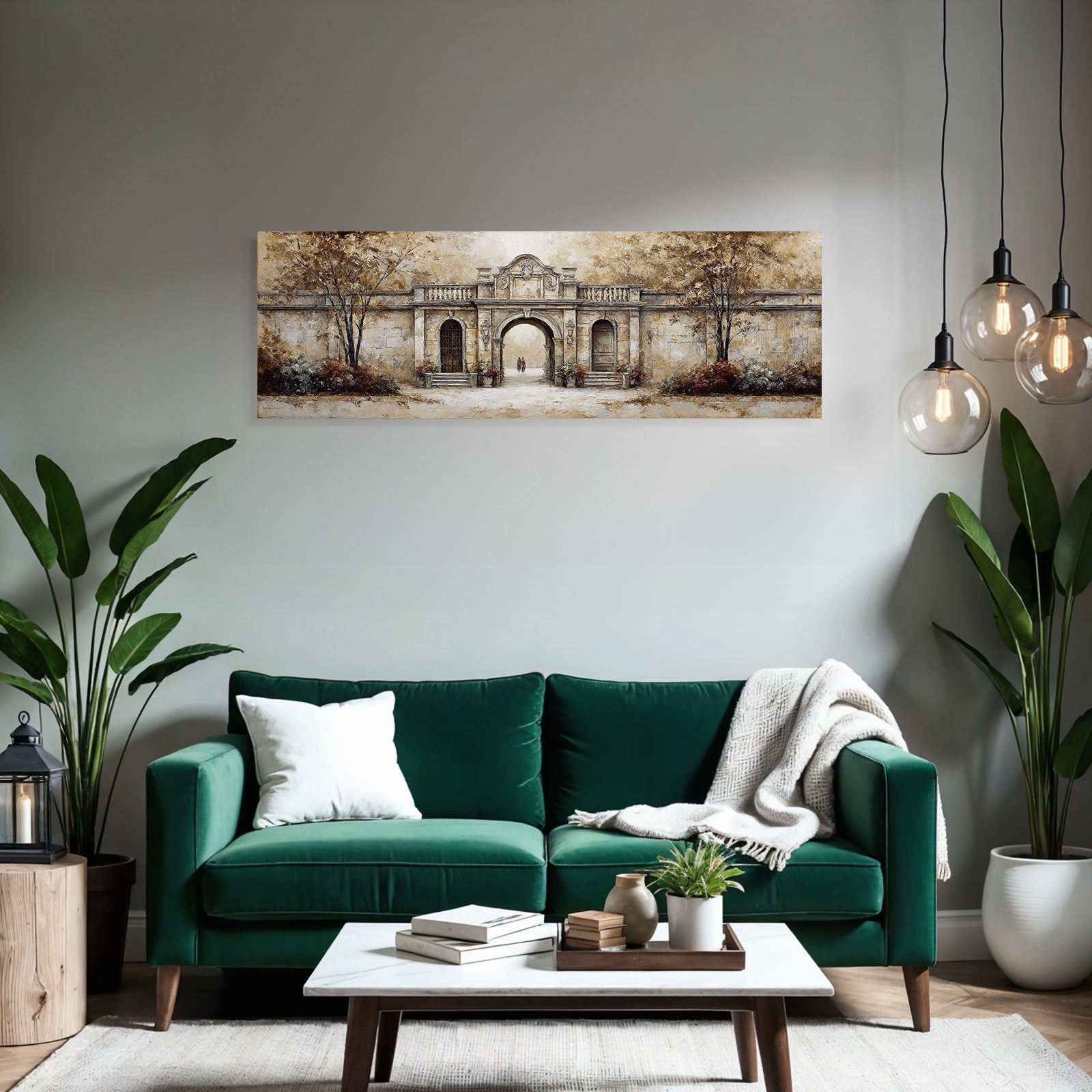 Archway Szenen Mit Figuren In Der Natur