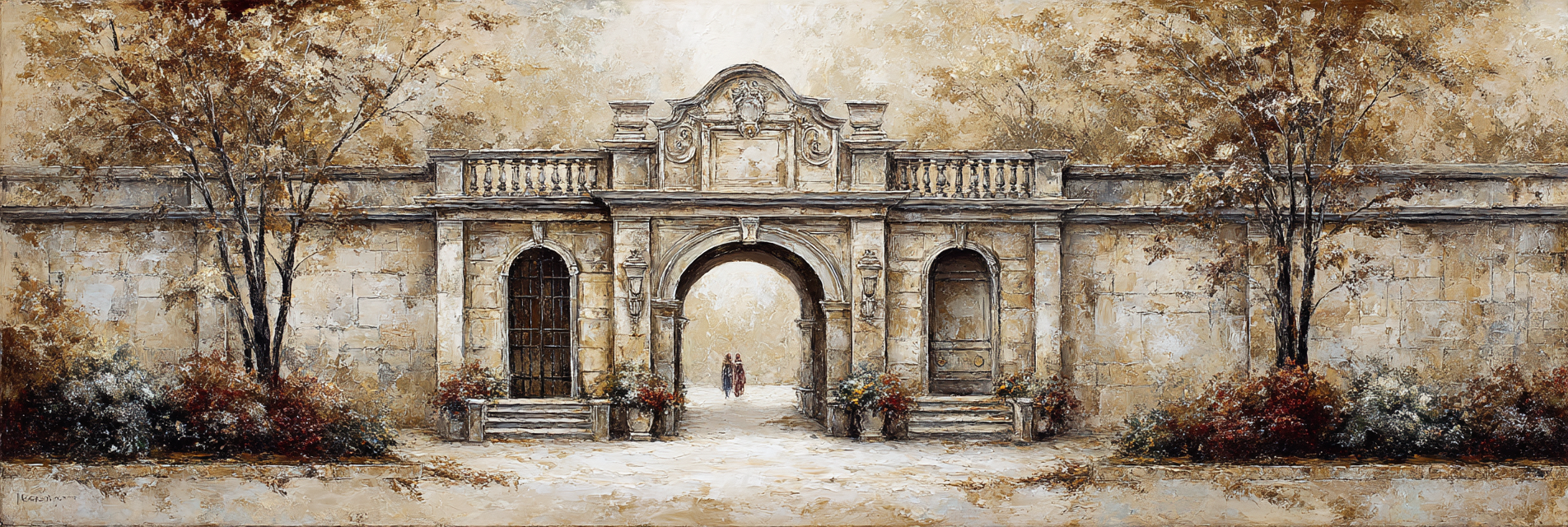 Archway Szenen Mit Figuren In Der Natur | Klassisch | Einrichtungsstile
