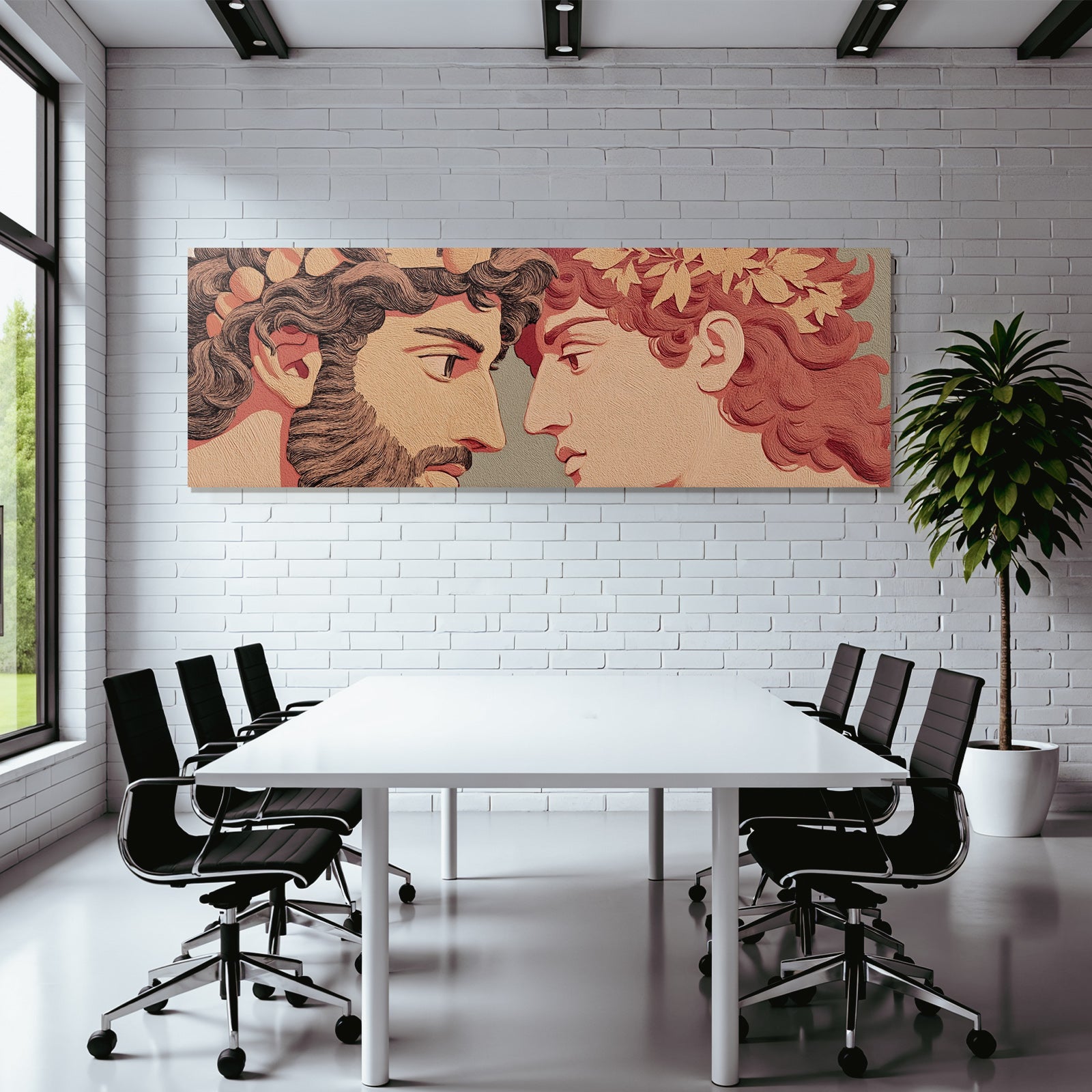 E Figuren Mit Beard Und Blaettern