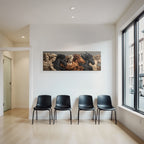 E Skulpturen Hauptszenen Modern Kunstwerk