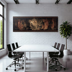 Fantasielandschaft Neoe Architektur Mit Romantischen Elementen
