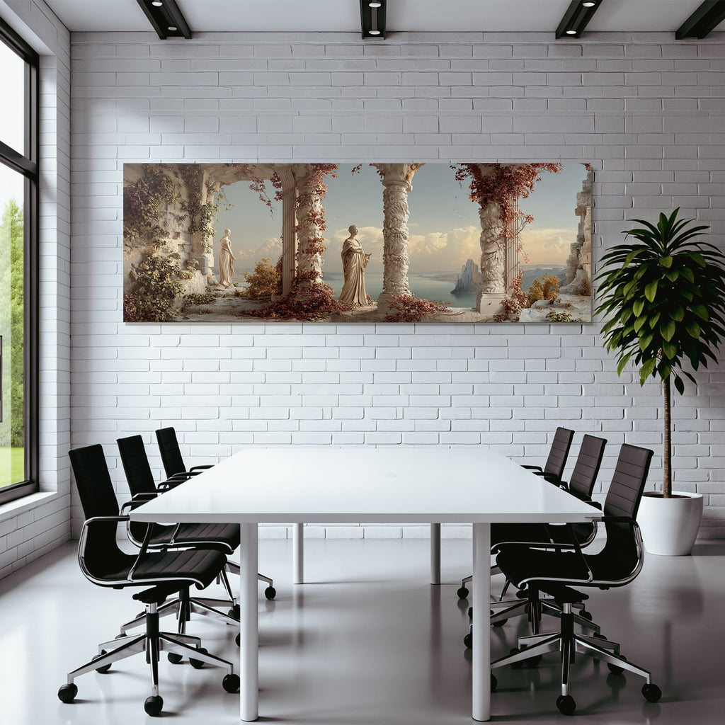 Friedliche E Architektur Natur Harmonie Szenen