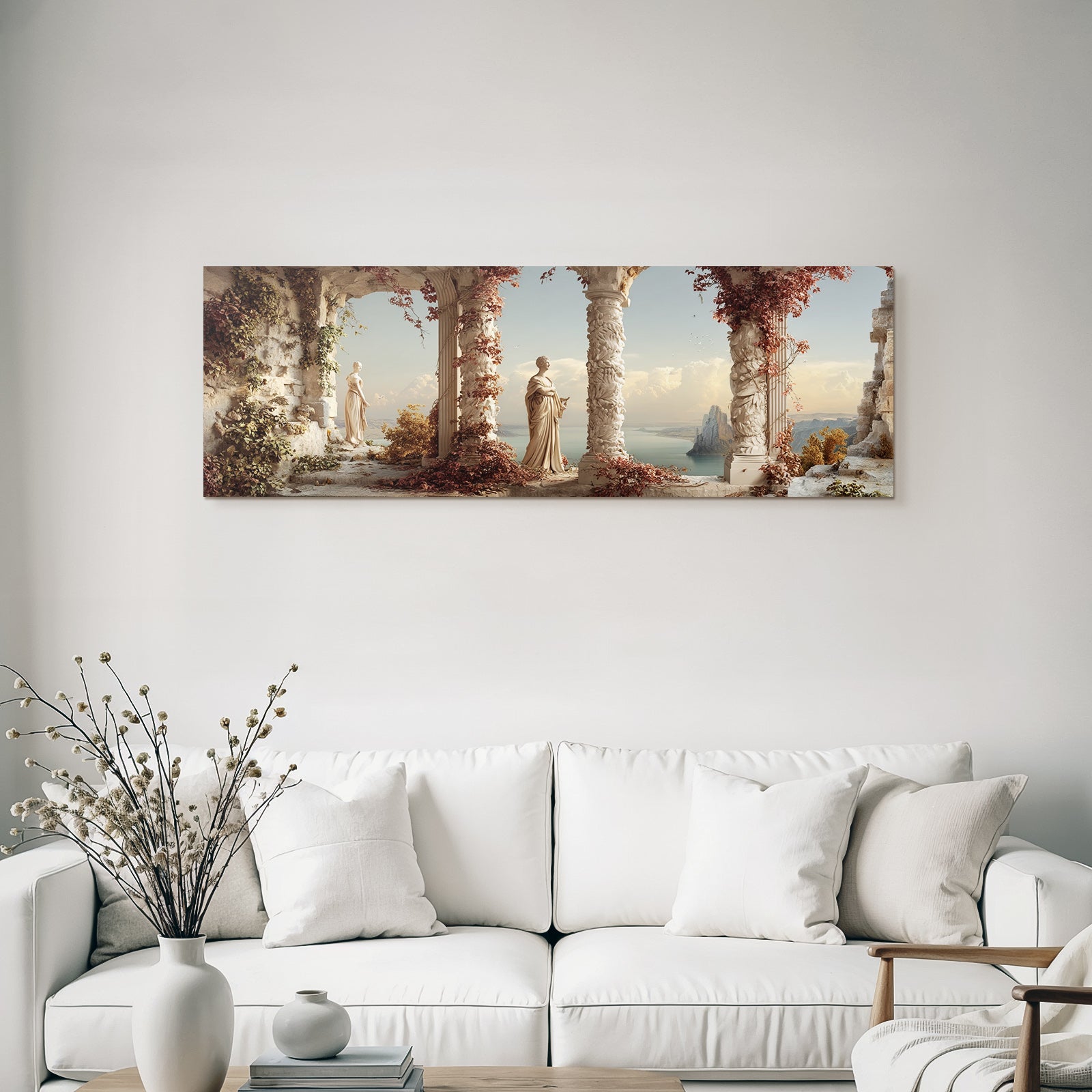 Friedliche E Architektur Natur Harmonie Szenen