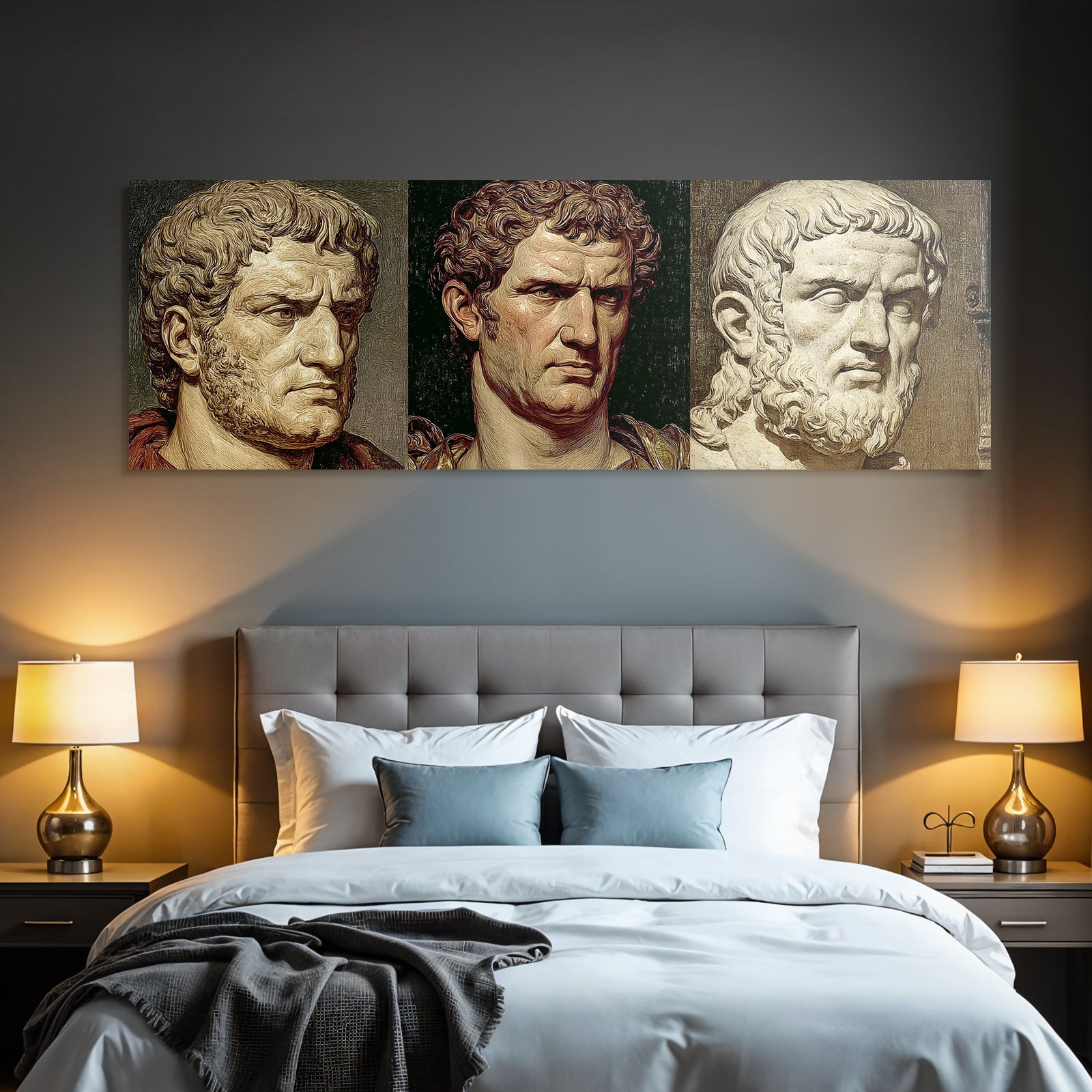 Historische Figuren Stilisierte Darstellungen Romanische Emperoren