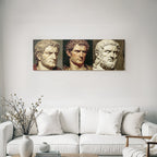 Historische Figuren Stilisierte Darstellungen Romanische Emperoren