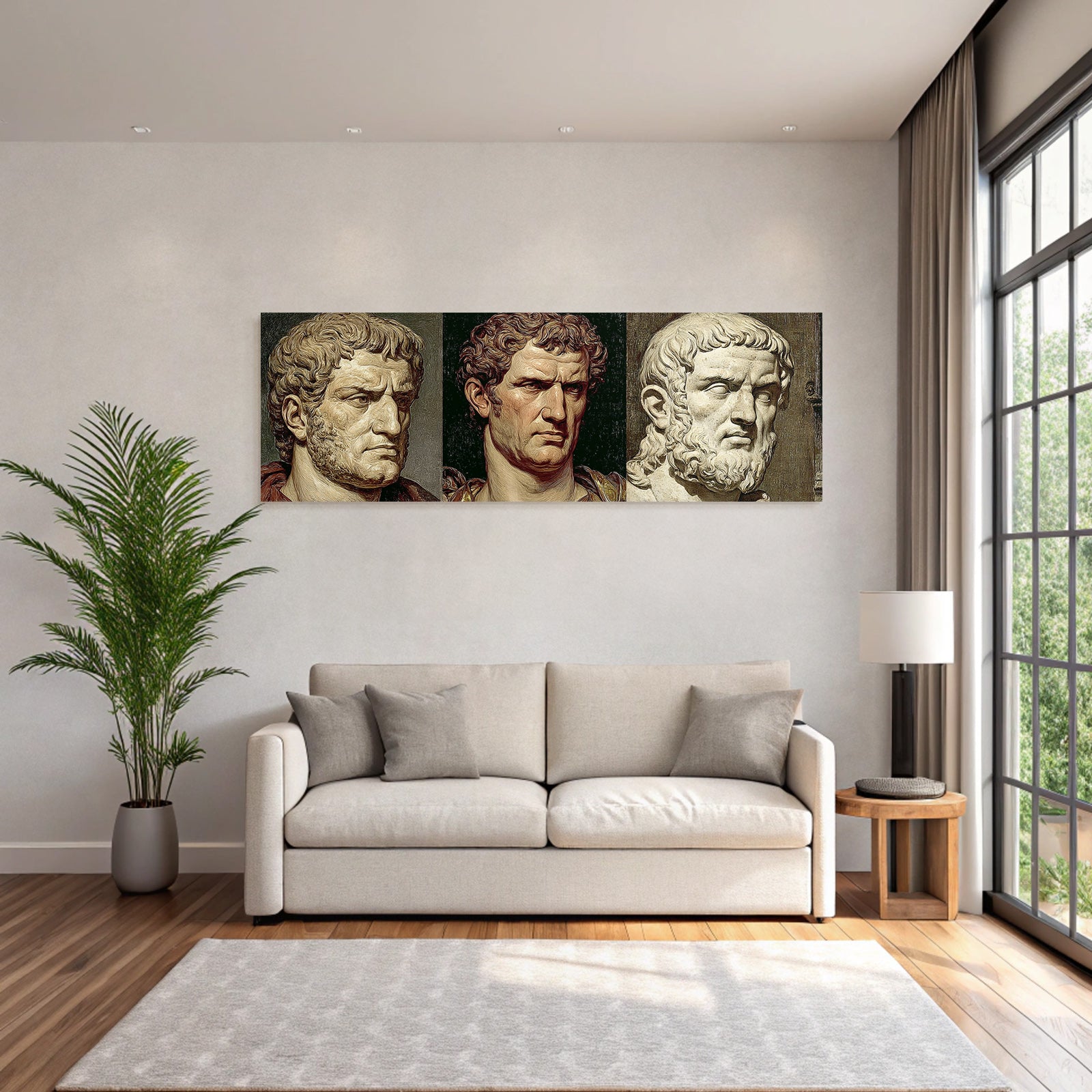 Historische Figuren Stilisierte Darstellungen Romanische Emperoren