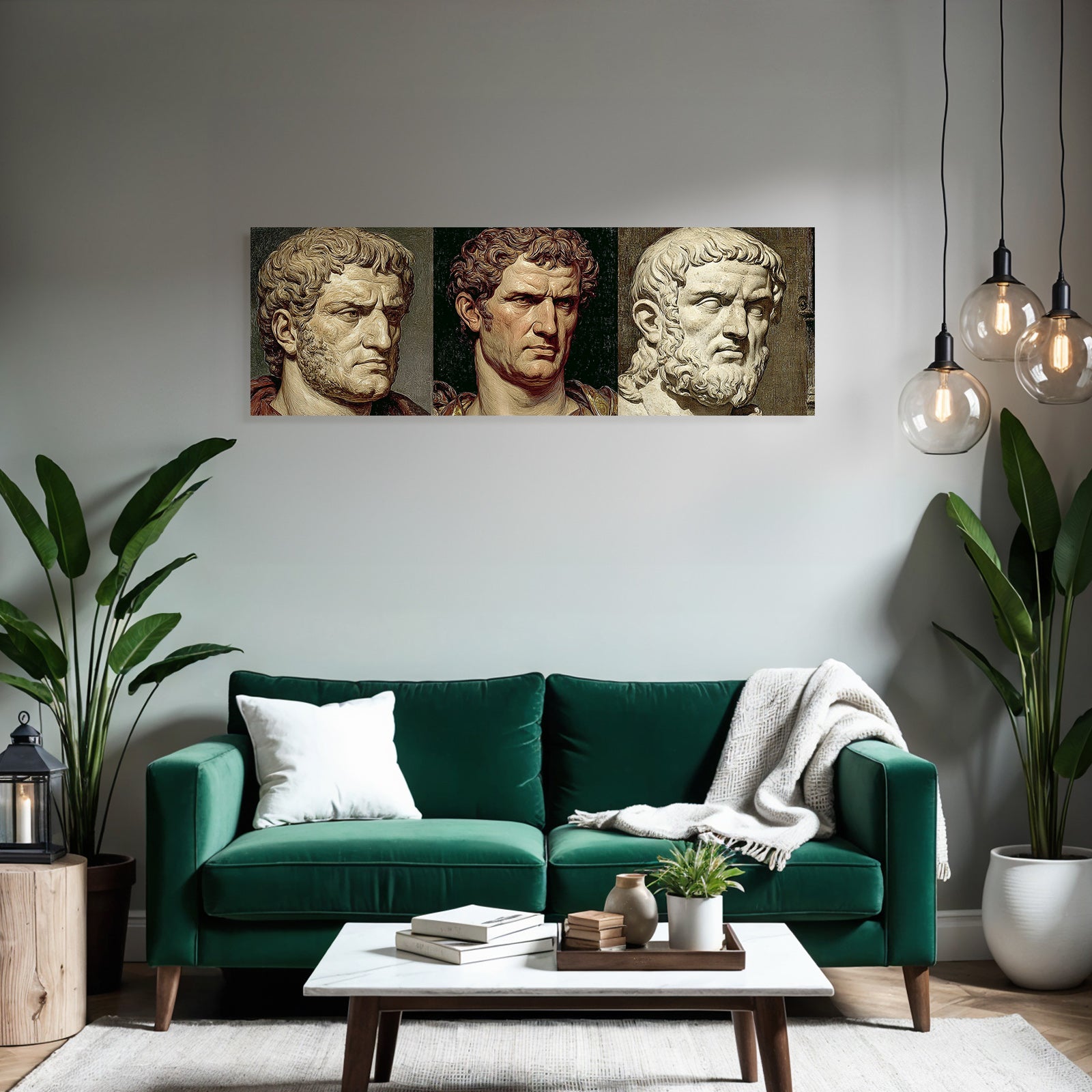 Historische Figuren Stilisierte Darstellungen Romanische Emperoren