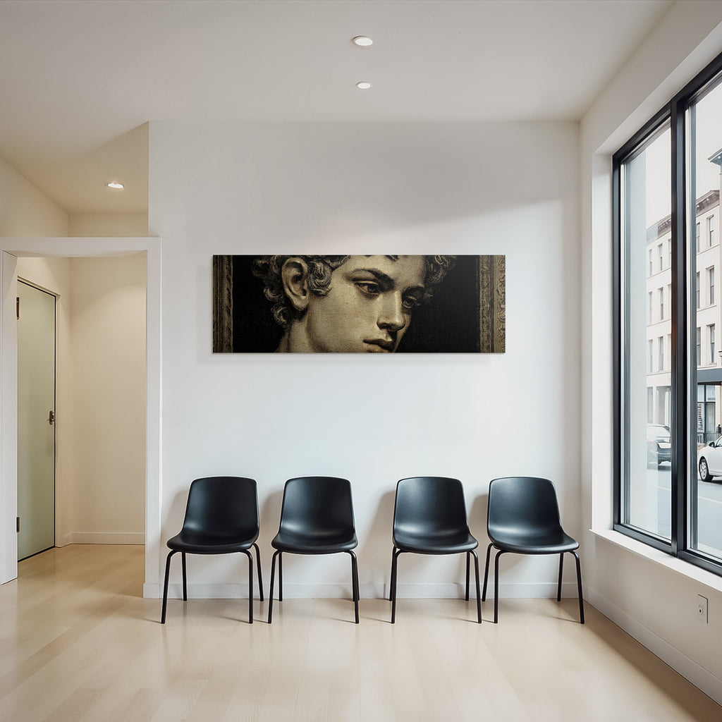 Maennliche Figuren Portrait Inspirierte Von Er Kunst Detaillierte Darstellung