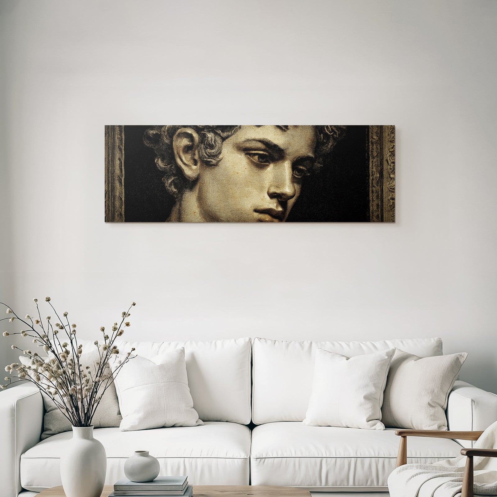 Maennliche Figuren Portrait Inspirierte Von Er Kunst Detaillierte Darstellung