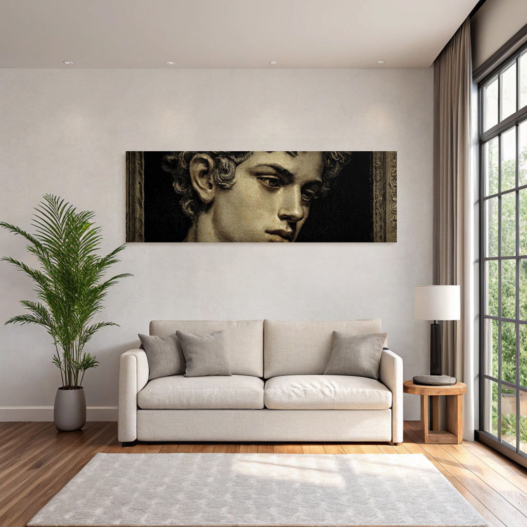 Maennliche Figuren Portrait Inspirierte Von Er Kunst Detaillierte Darstellung