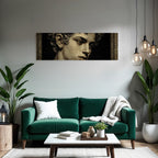 Maennliche Figuren Portrait Inspirierte Von Er Kunst Detaillierte Darstellung