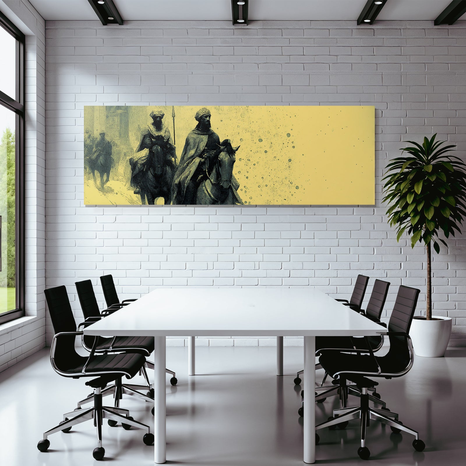 Mounted Figures In Historical Fantasy Setting