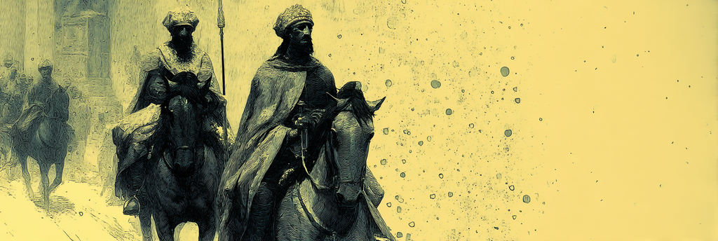 Mounted Figures In Historical Fantasy Setting | Klassisch | Einrichtungsstile