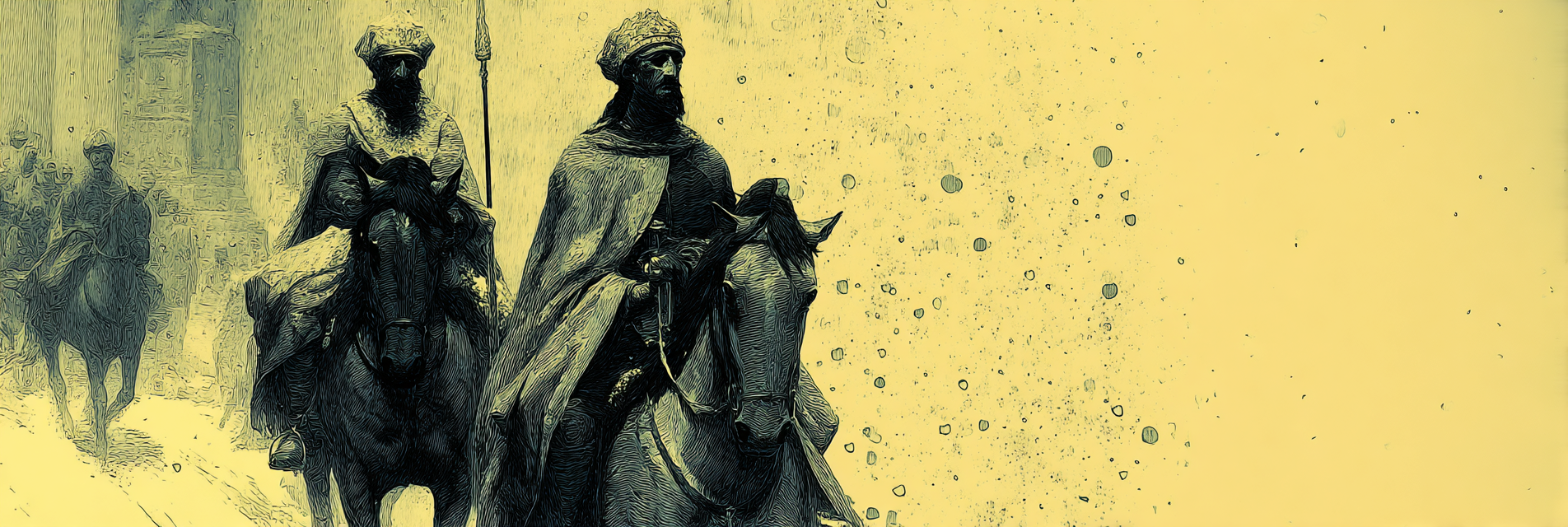 Mounted Figures In Historical Fantasy Setting | Klassisch | Einrichtungsstile