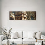 Ornate Architectural Interior Baroque Neoclassical Stil