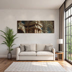Ornate Architectural Interior Baroque Neoclassical Stil