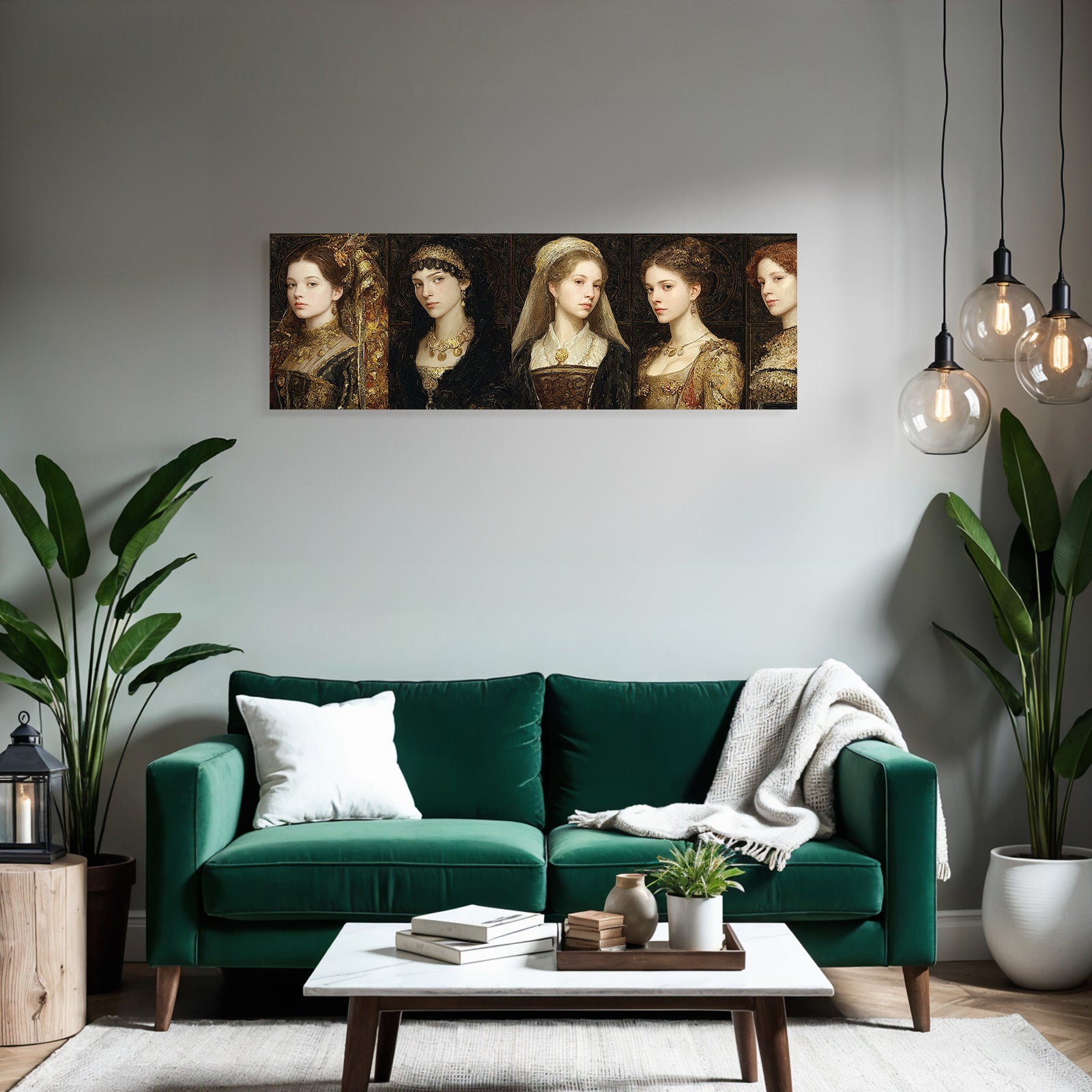 Portraits Von Frauen Historische Mode Kultur Aesthetik
