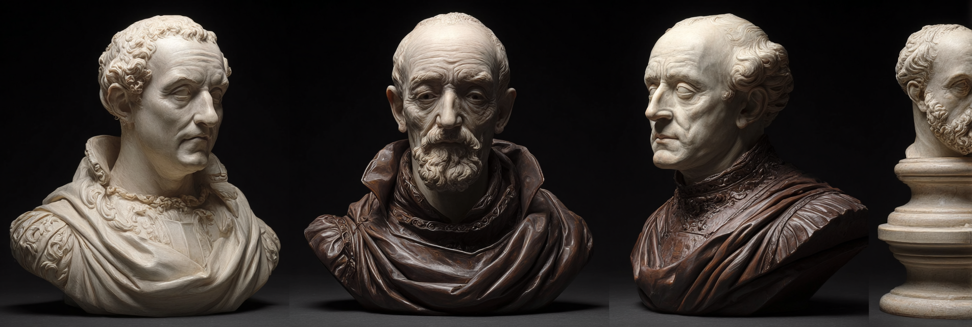 Skulpturen Buesten Historieste Fiktive Figuren | Klassisch | Einrichtungsstile