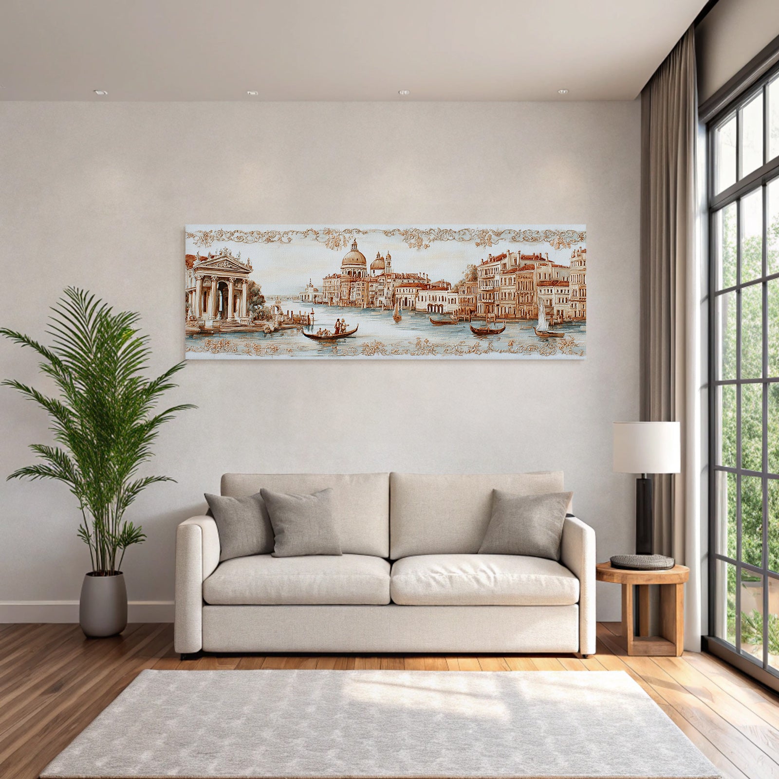 Venezianische Landschaft Gondeln Kanal Dekorativ