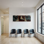 Vogel Art Meer Background Kunstwerk