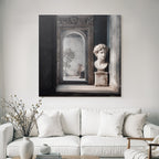 E Architecture Interior With Bust And Ornaments