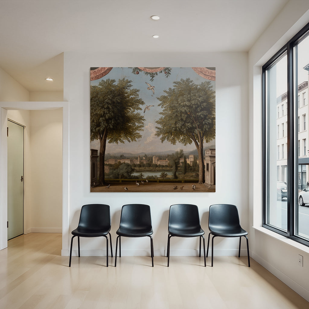 Painting of Nature and Architectural Scenes