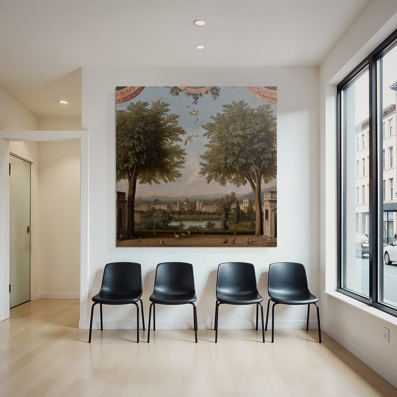 Painting of Nature and Architectural Scenes