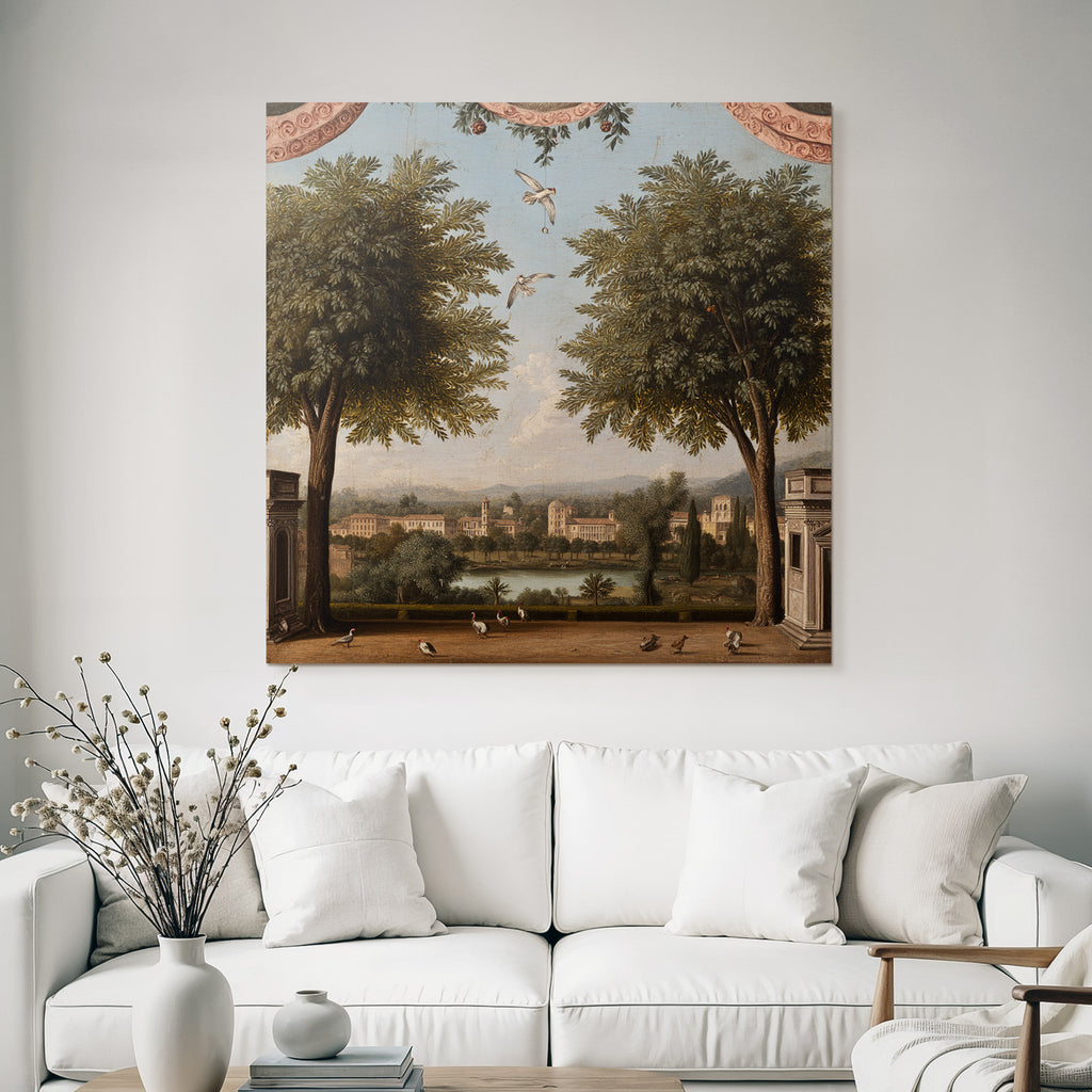 Painting of Nature and Architectural Scenes