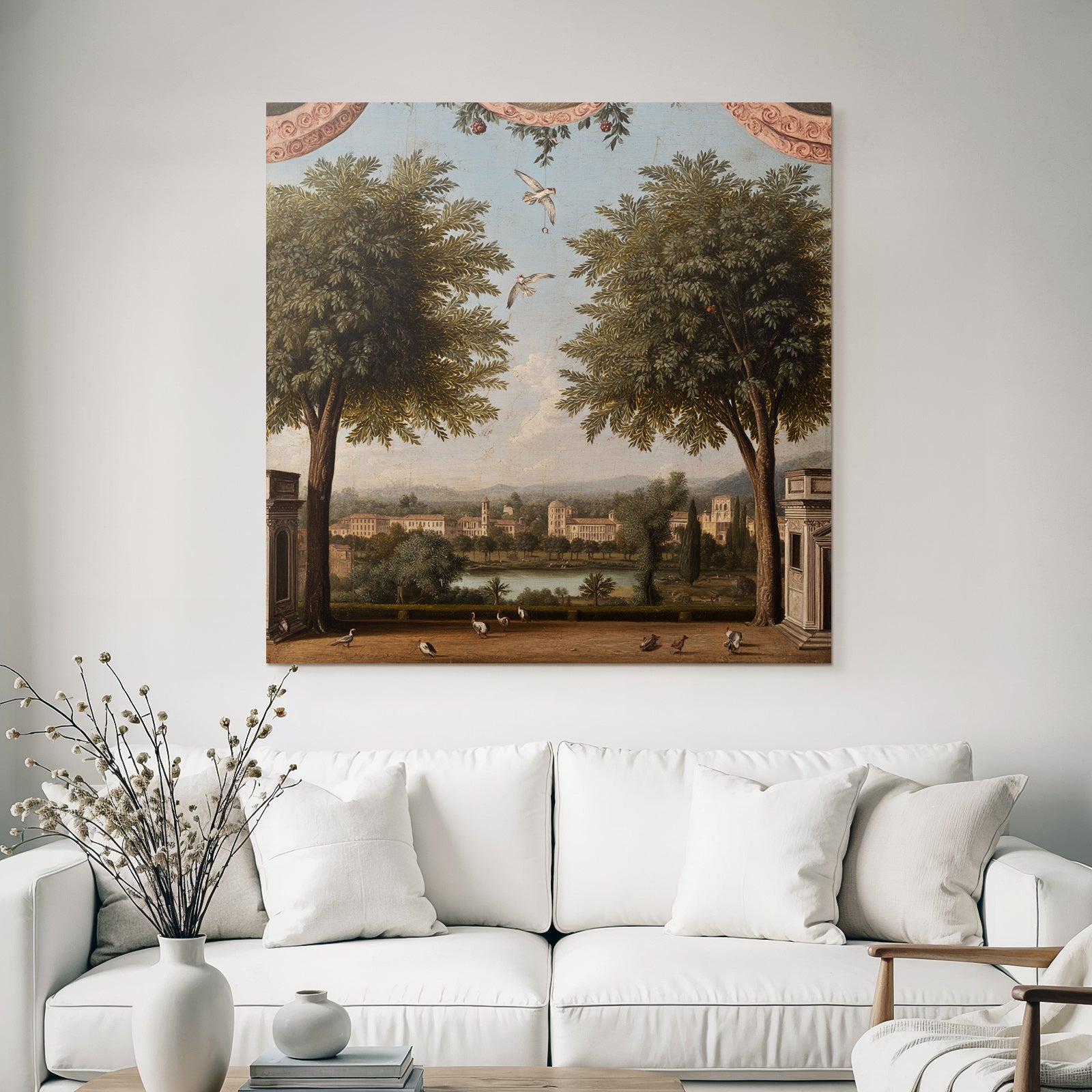 Painting of Nature and Architectural Scenes